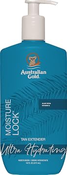 Australian Gold Moisture Lock Tan Extender Lotion, Enriched with Vitamin E & Aloe Vera, Cocoa Dreams Fragrance, 16 Fl oz