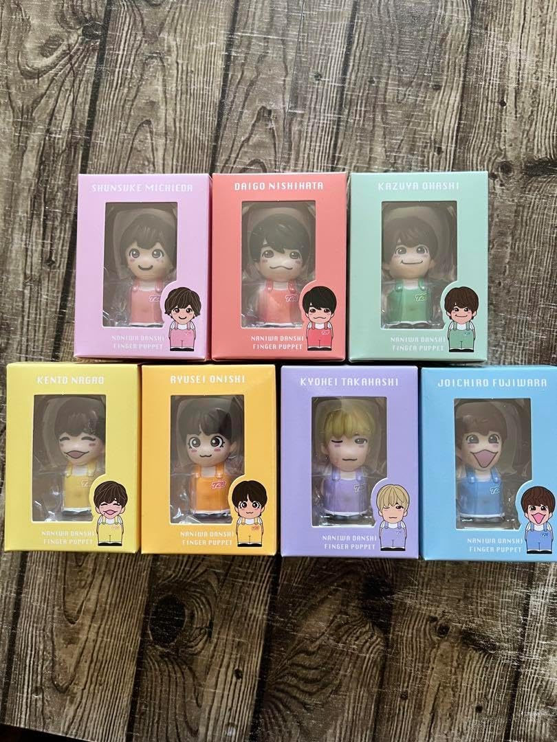 なにわ男子+Alpha 指人形7体 コンプリートセット おまけ付き なにわ
