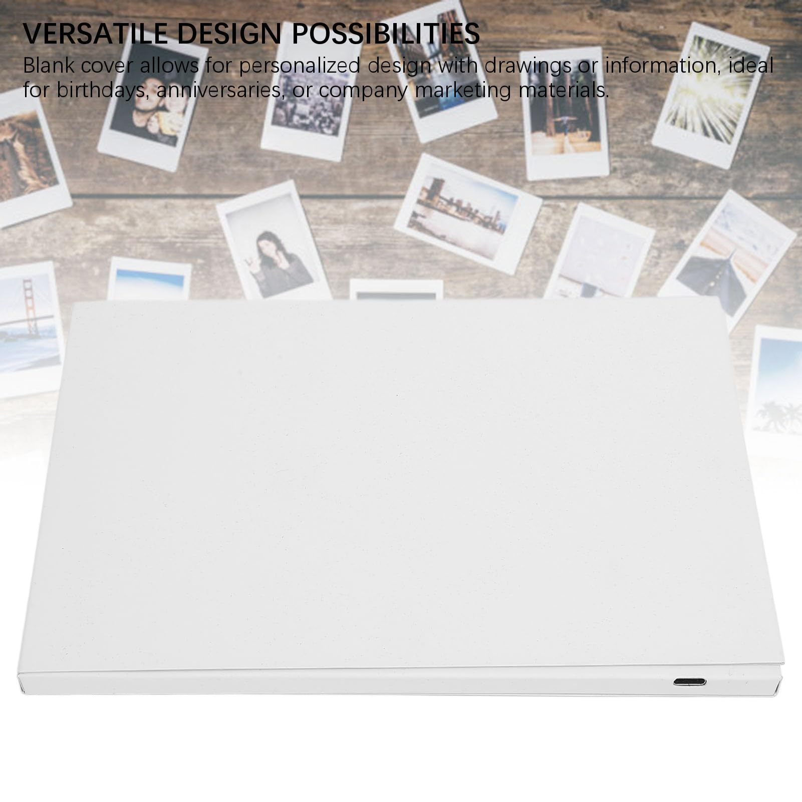 Biglietto D'auguri Video Brochure Video HD 720P Per Regali Fai-da-te Personalizzati Per Matrimoni di Natale Schermo LCD Portatile - Per Eventi Speciali (7 pollici)