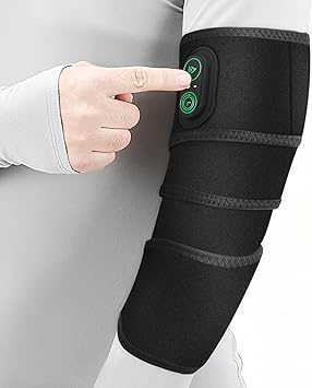 Cordless Arm Heating Pad Rechargeable Heating Pad for Arm and Elbow with 3 Heat Settings, Auto Shut-Off Timer, Electric Heat Wrap for Pain Relief 5000mAh
