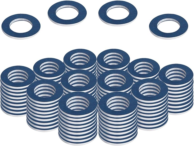 Junta de esmagamento para bujão de óleo RARAYC 1060-H32 para Toyota e Lexus – Kit com 100 unidades