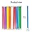 RENYIH 100 Pcs Multi Colors Jumbo Smoothie Boba Straws,Plastic Milkshake Disposable Wide-mouthed Large Individually Wrapped Straws(0.43 Wide X 9.45 Long)