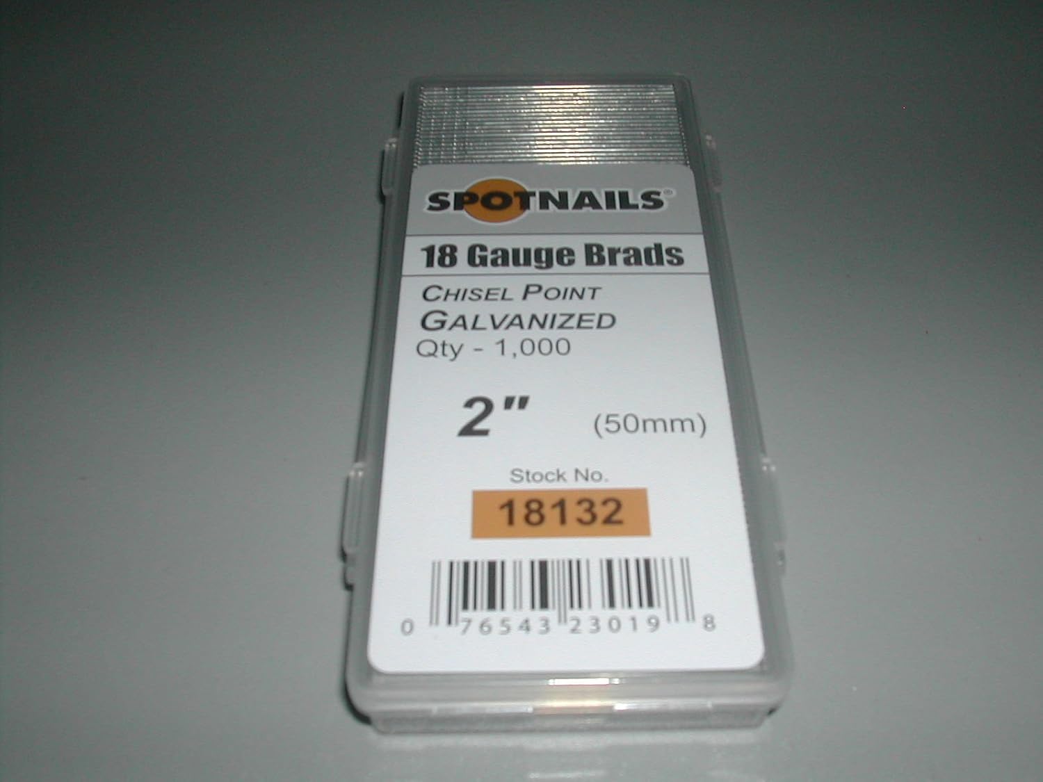18 Gauge Brads 2" Inch Spotnails Galvanized Brad Nails (1,000) ;#G344T3486G 34BG82G290015