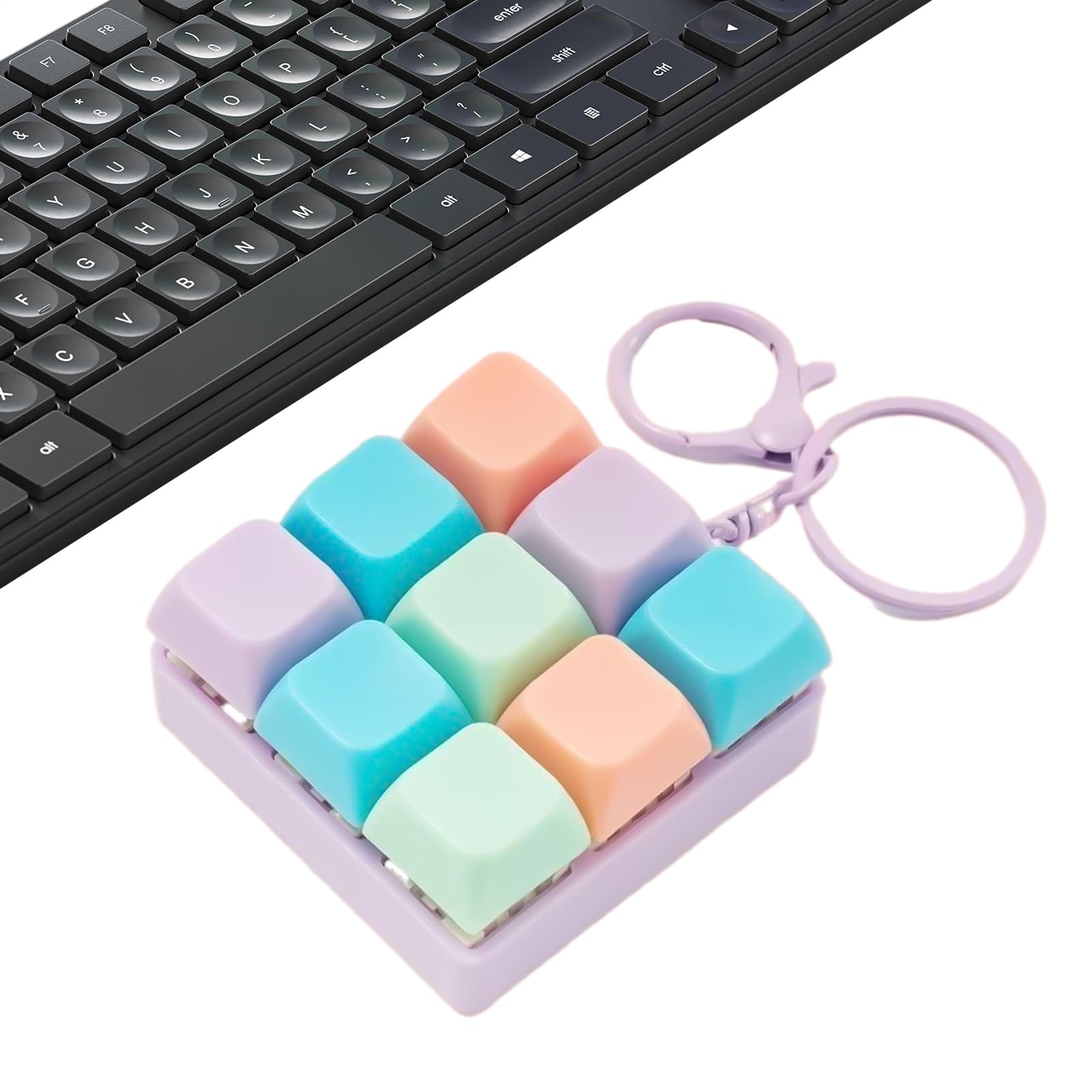 Clicky Keyboard Fidget, Multicolor - Image 2