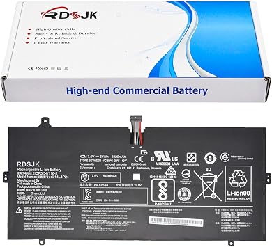 L14L4P24 L14M4P24 Laptop Battery for Lenovo Yoga 900 900-13ISK 900-131SK 900-13ISK2 900-IFI 900-ISE Yoga 3 Pro 4Pro 4 Pro 900 900-13ISK 80MK 80SD 900-13ISK2 80UE Series 5B10H43261 5B10H55224 7.5V 66Wh