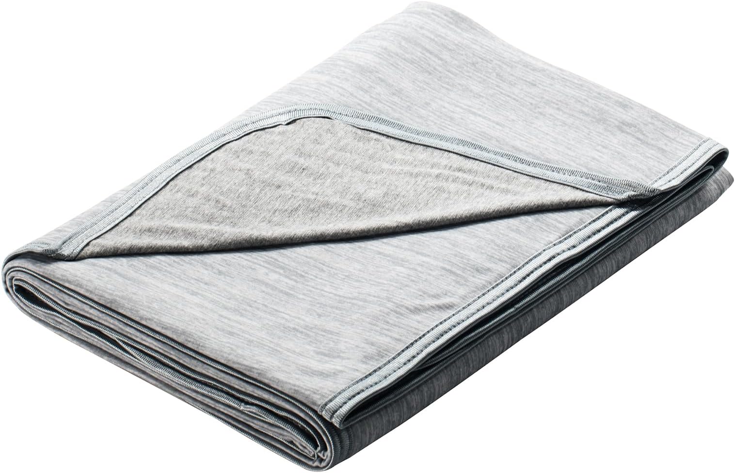 Cooling Blanket Japanese Q-Max 0.4 Technology Keep Cool in hot Summer, 51 X 67in Twin or Baby Sized Blanket for Adults, Children, Babies. Mica Nylon and PE Cool Fabric Breathable Comfortable.(Grey)