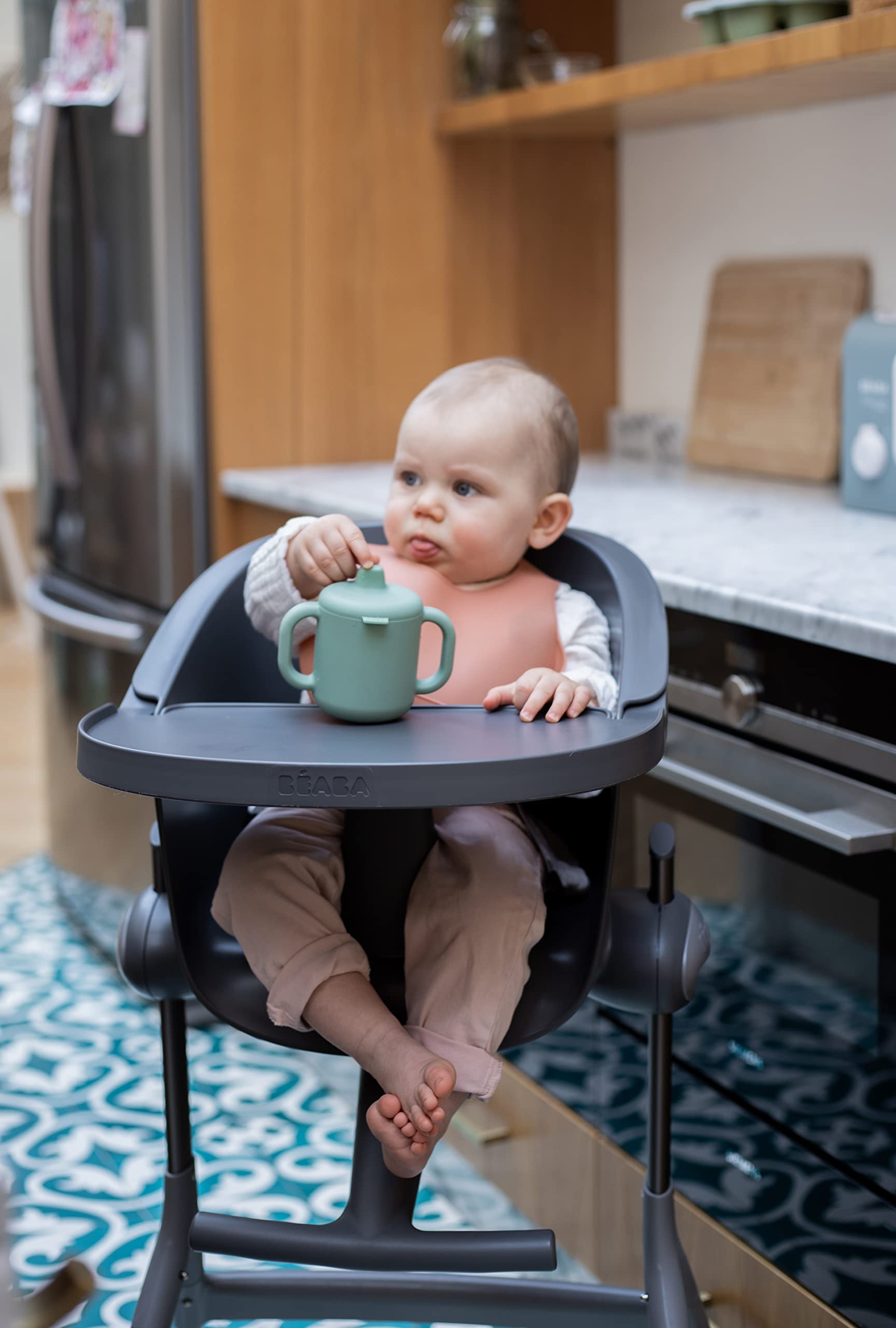 Béaba Drinkbeker Baby - Oefenbeker - 360-systeem - Vanaf 12maanden