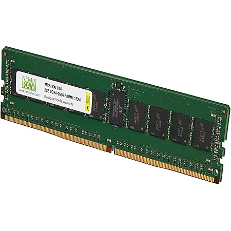 NEMIX RAM 16GB (1X16GB) DDR4 2666MHZ PC4-21300 2Rx8 1.2V 288 - View #5