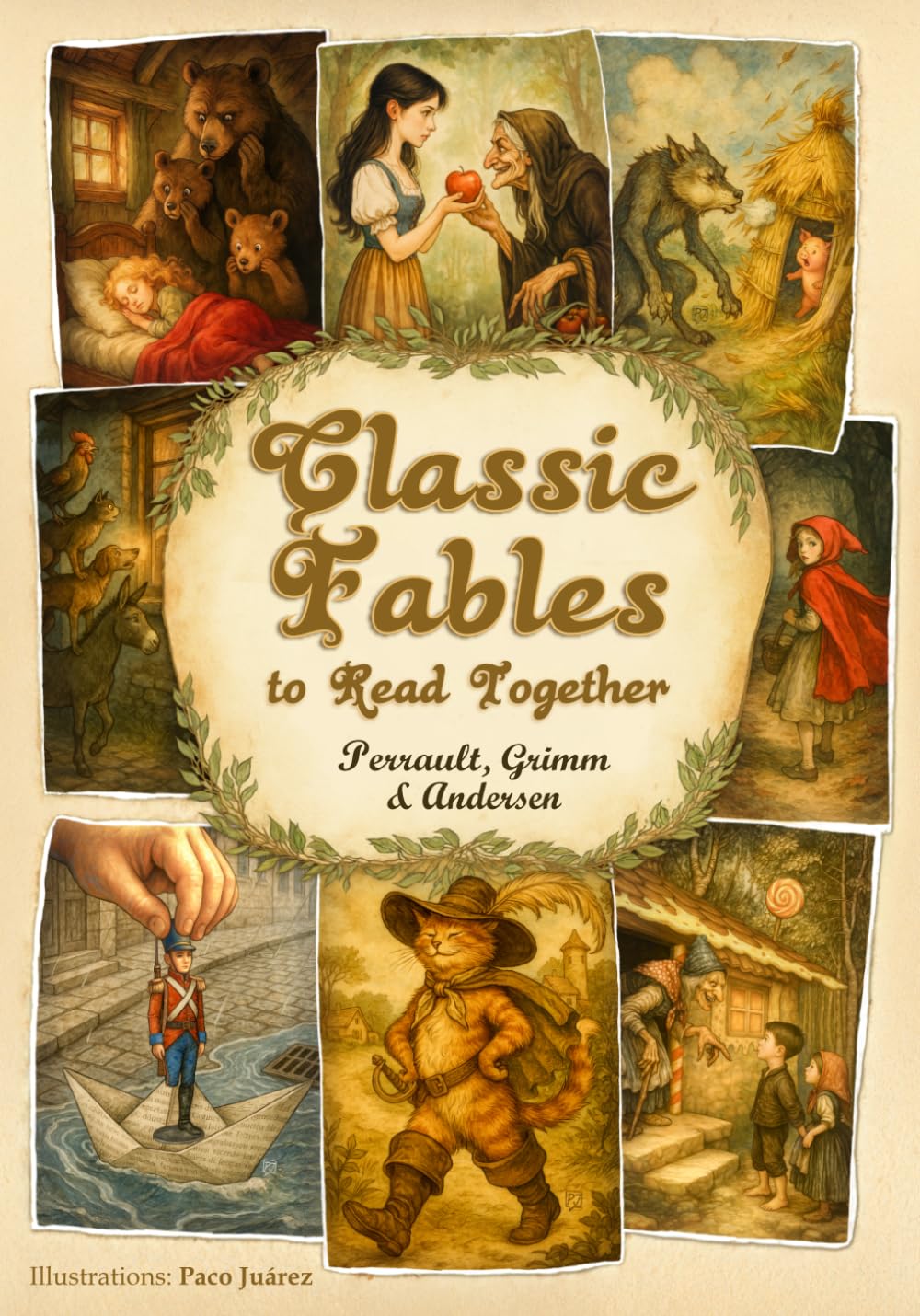Classic Fables to Read Together: 16 Illustrated Fairy Tales from Perrault, Grimm & Andersen