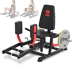 HVO Hip Adduction Abduction Machine: Abductor Adductor Machine-Inner and Outer Thigh Machine Glute Machines Thigh for Hip Abduction with 6 Levels Gear System Glute Machines