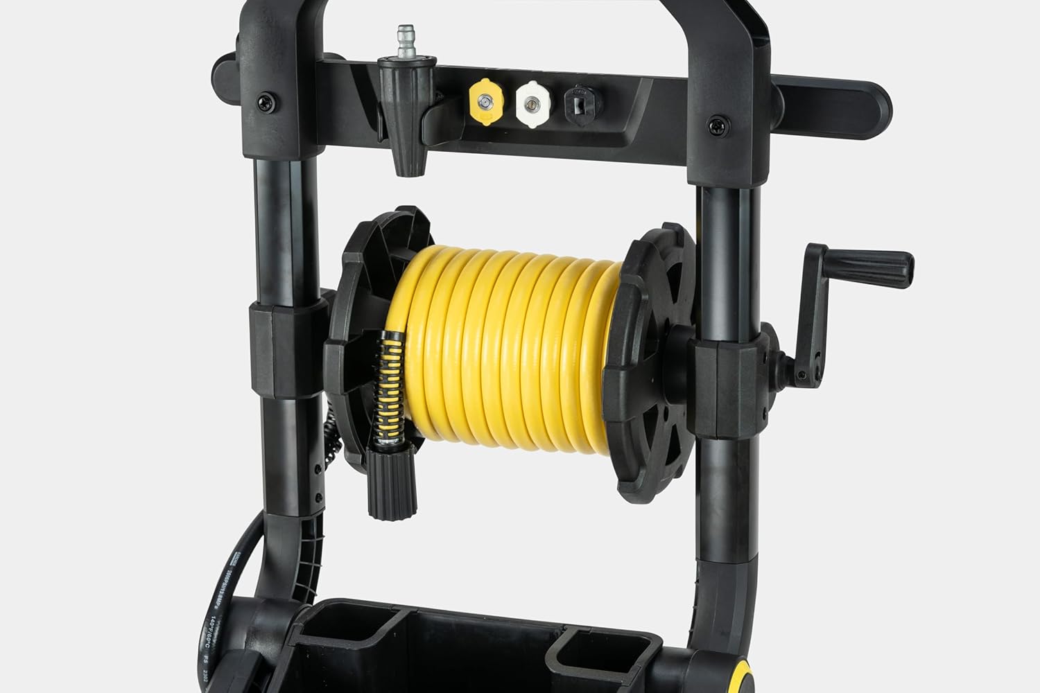 Kärcher Pressure Washer K2300PSB, 4 Spray Nozzles, Detergent Tank, Hose Reel, for Cars, Driveways, Siding, Patios, 2.07 max. GPM