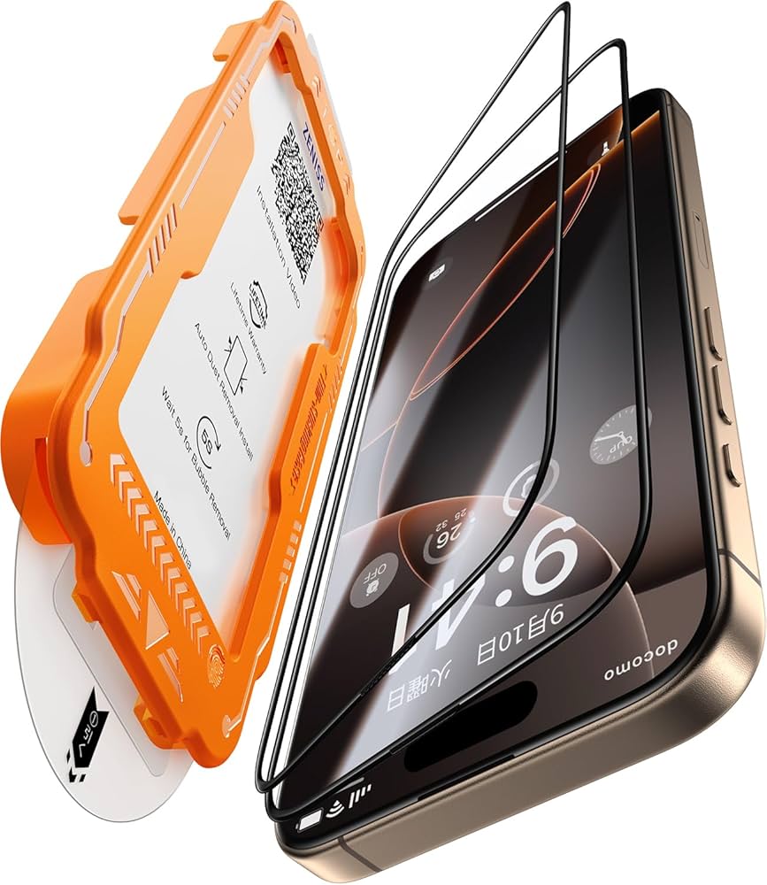 Amazon.com: NeverBreak 9H+ Hardness for iPhone 16 Pro Max Screen