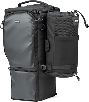 Think Tank - Digital Holster 150 V3.0 - Black - Camera Crossbody Bag - for Nikon Z9 with 200-500mm or Sony A Body with a Sigma or Tamron 150-600mm Attached