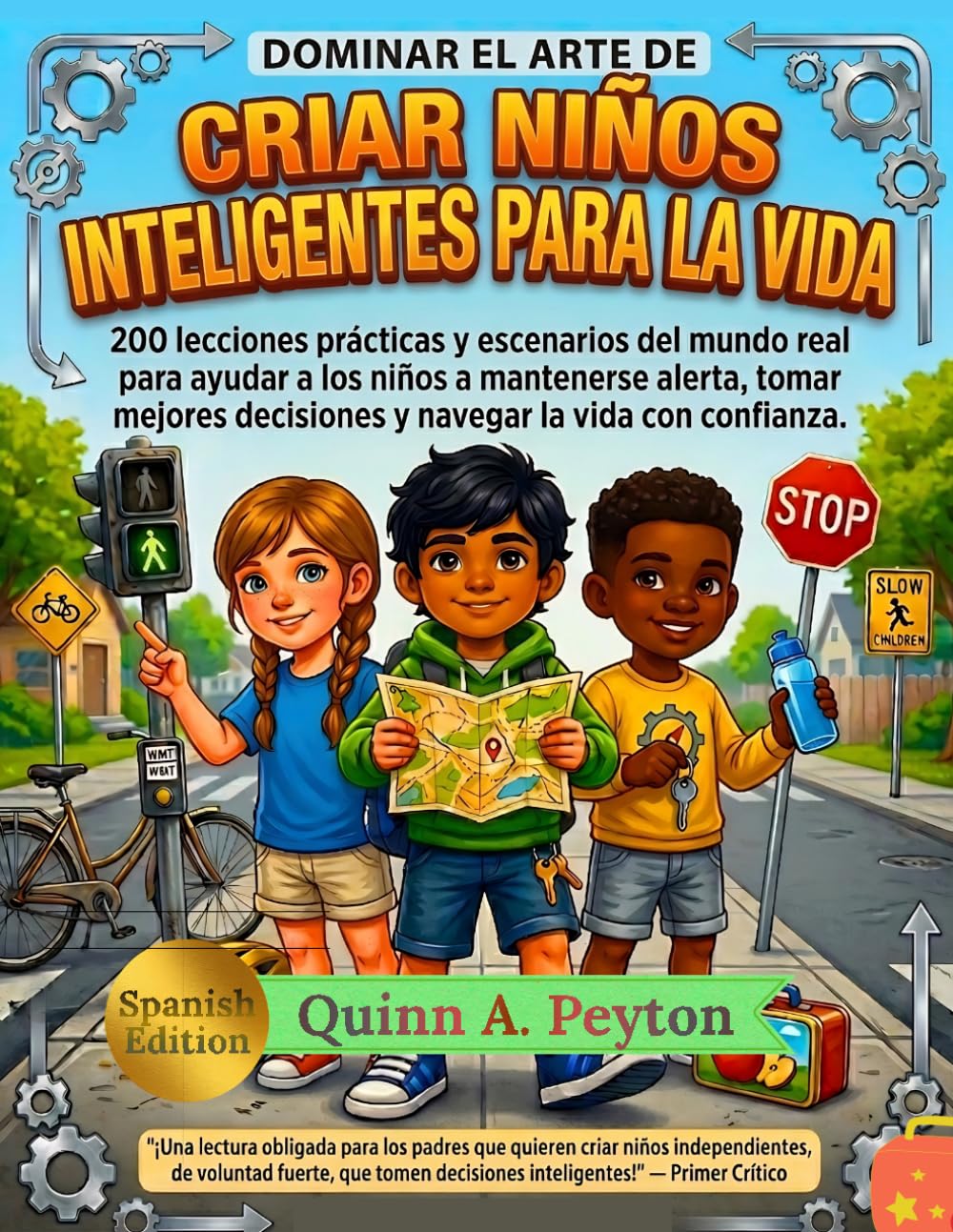 Dominar el Arte de Criar Niños Inteligentes para la Vida: 200 lecciones prácticas y situaciones de la vida real para ayudar a los niños a mantenerse informados, tomar decisiones más inteligentes