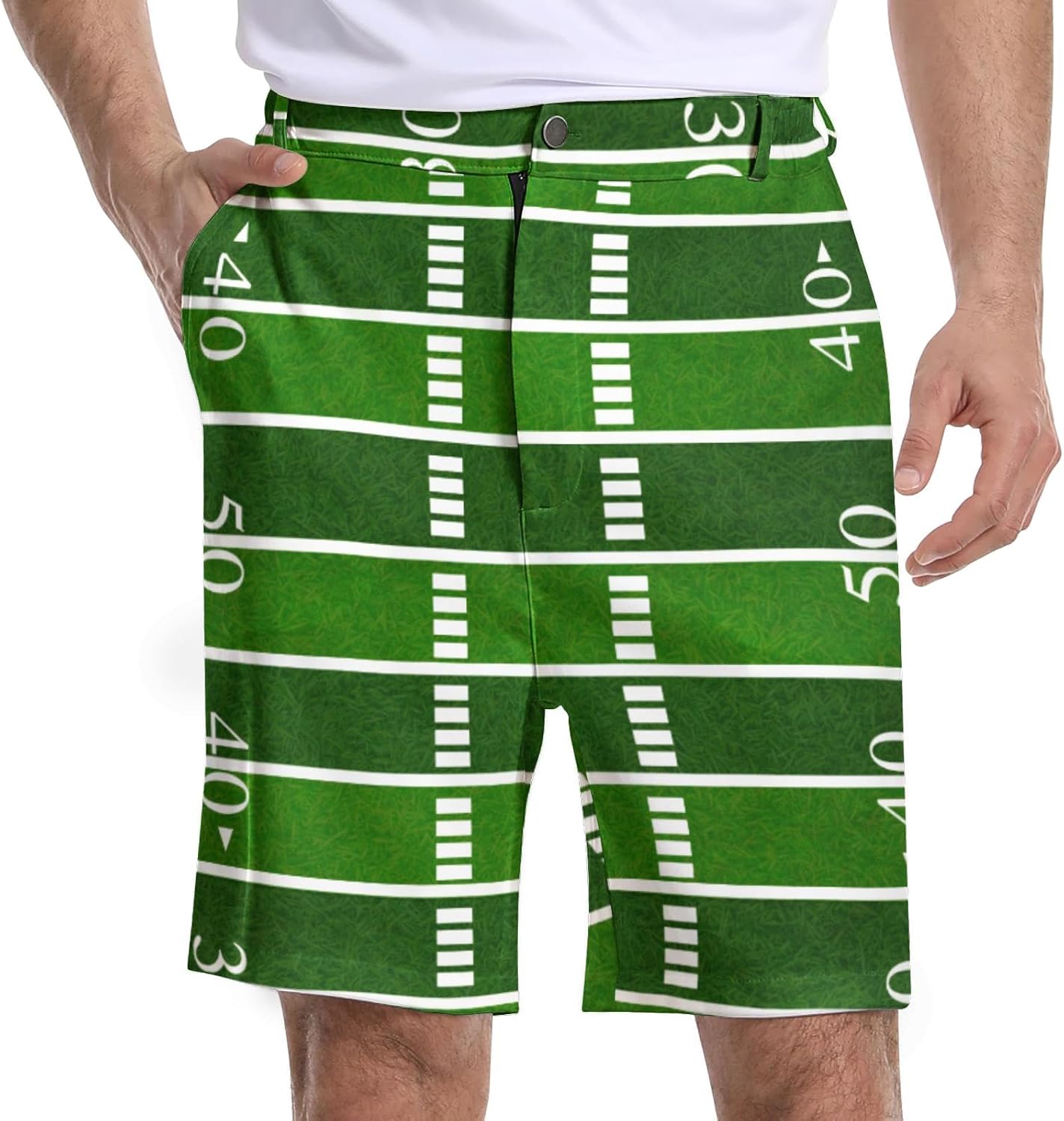Men's Golf Shorts Hiking Cargo Shorts Athletic Quick Dry Stretch Casual Work Shorts with Pockets