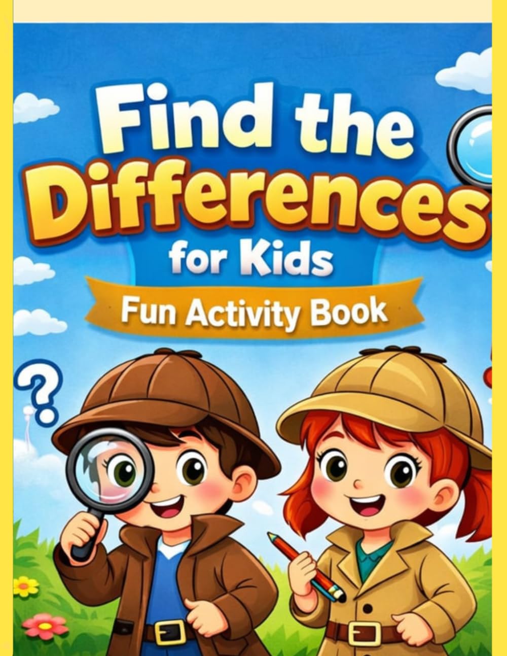 Find The Differences For Kids: Fun Activity Book: Fun & Challenging Puzzles for Kids Ages 6–10 (Find the Differences Adventures Series)