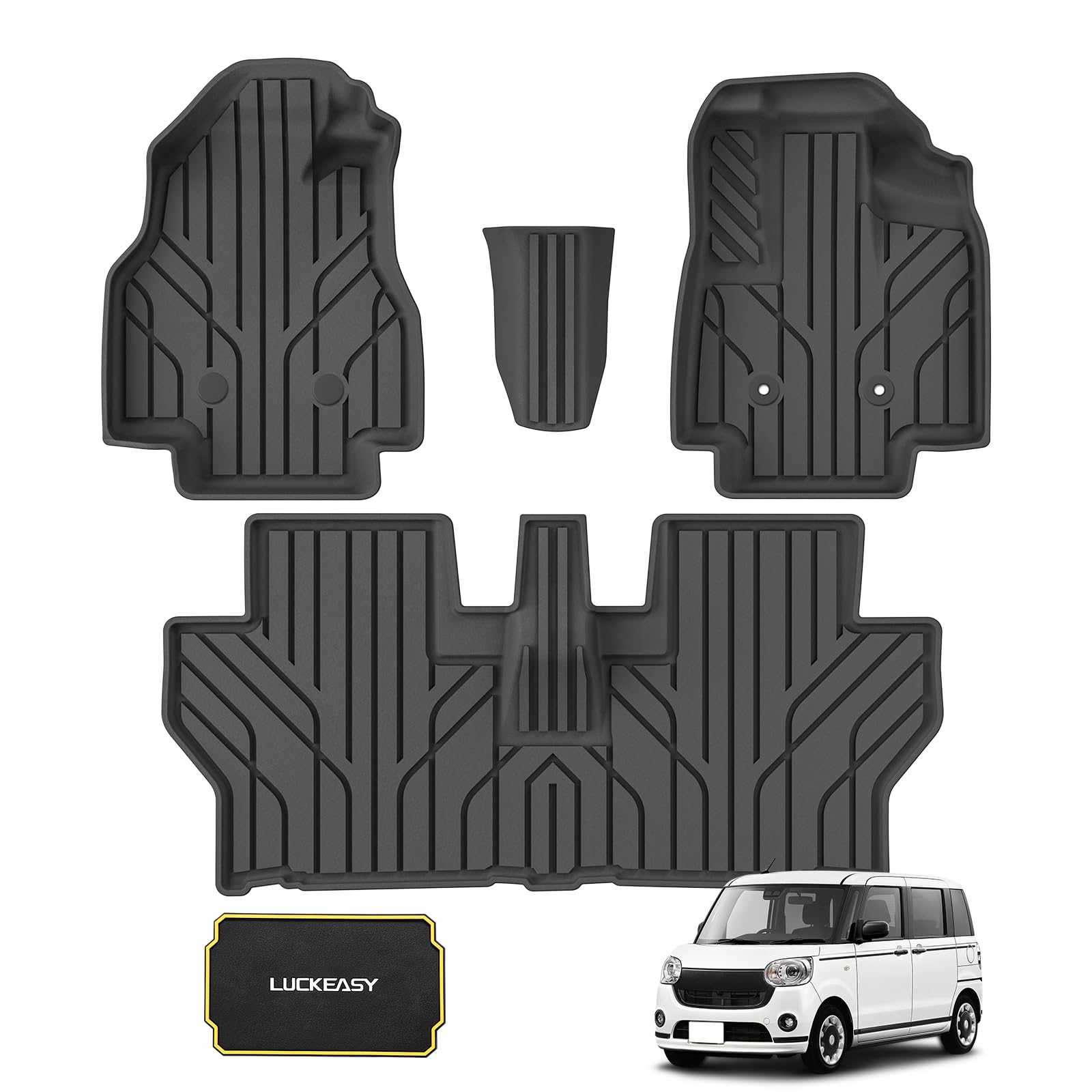 Amazon | LUCKEASY ダイハツ ムーヴキャンバス LA850S 2WD 専用 フロア