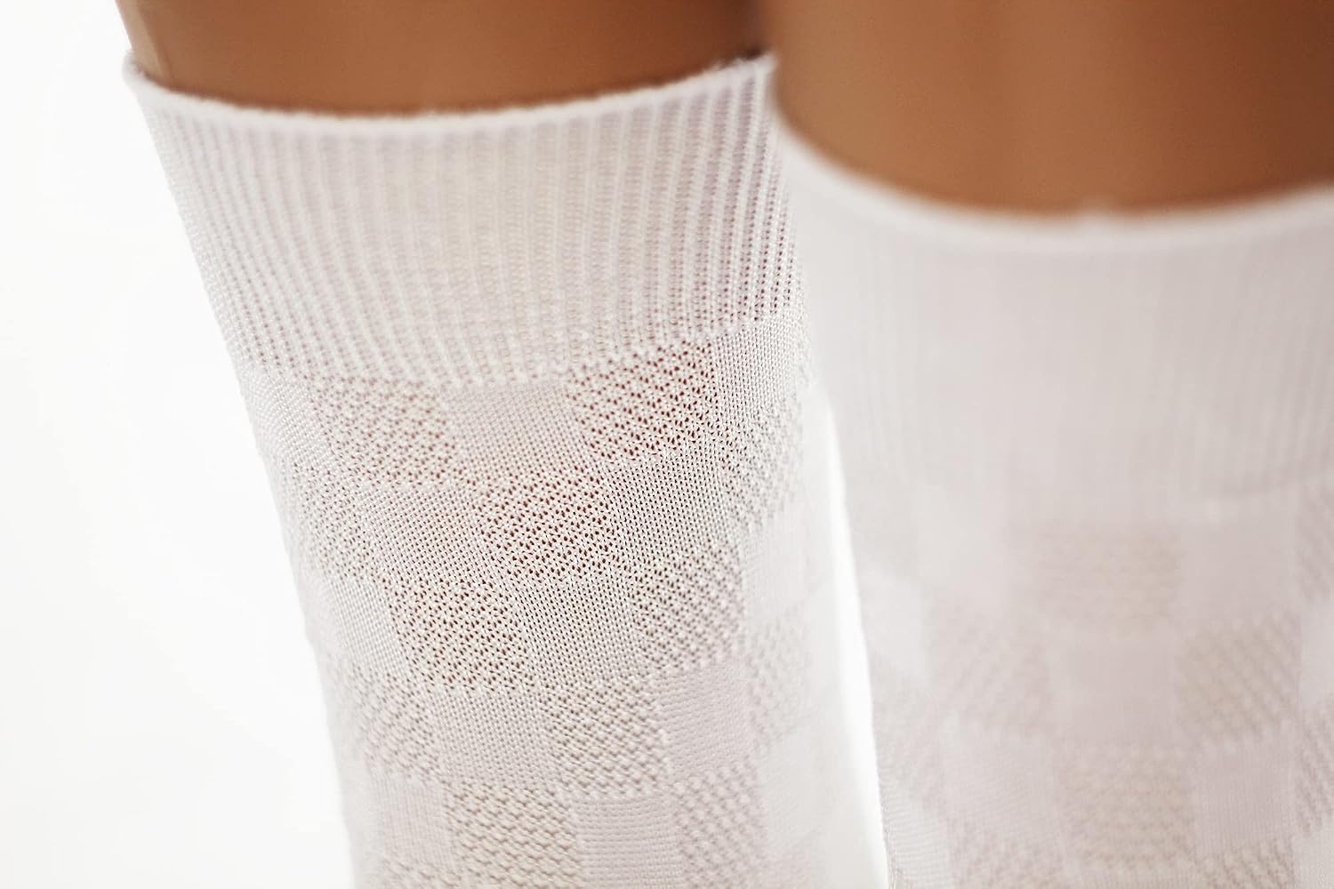 Silk-O-Feet Silk Socks for Men (Medium, White)