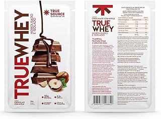 True Whey (32G) - Hidrolisado e Isolado - Chocolate C/ Avelã, True Source
