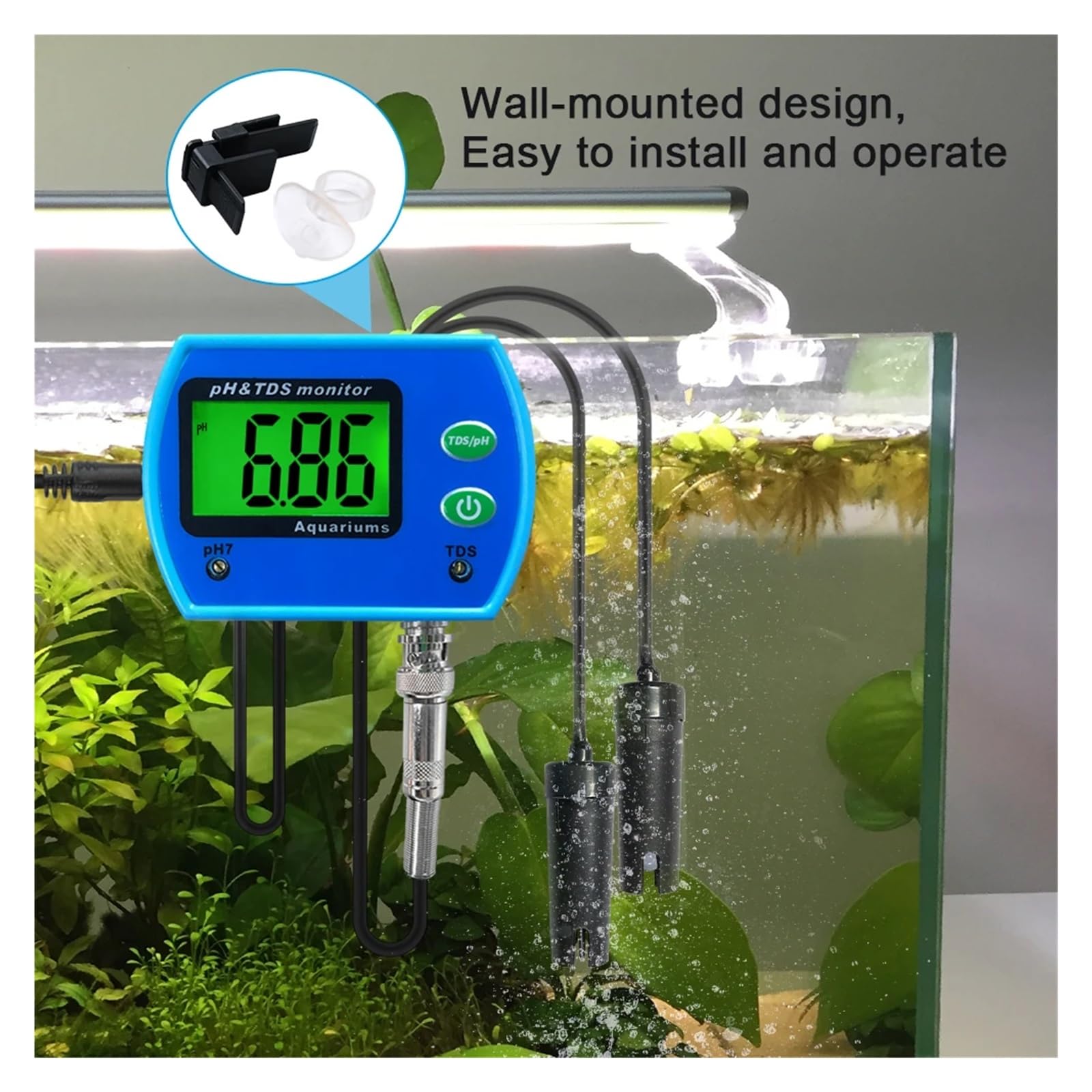 Mini Parámetro Multifunción, Monitor De Buena Calidad Del Agua, Medidor De PH TDS, Analizador Multiparámetro De Calidad Del Agua