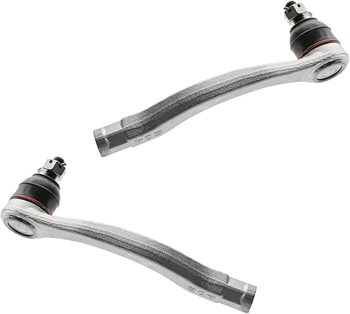 Miniatura 1098 de TRQ Juego de varillas de acoplamiento delanteras interiores y exteriores, 4 piezas, compatibles con Chevrolet Cruze 2016-2019 de 16-19 voltios