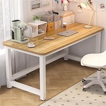 Desk, PC Desk, Study Desk, Gaming Desk, White, Computer Desk, Gaming, Compact, Living Alone, Table, Furniture, Study Desk, Small, Work Desk, Gaming Desk, 47.2 x 27.6 inches 120 x 70 cm,