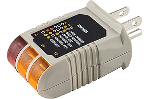 Power Gear Receptacle Tester Standard 3 Wire