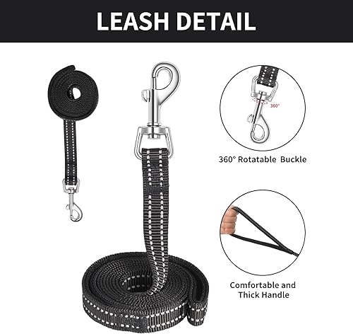 Vista 67 de AMTOR - Arnés para perro con correa, arnés reflectante, ajustable y sin tirones para cachorros con chaleco acolchado para perros y gatos Beige