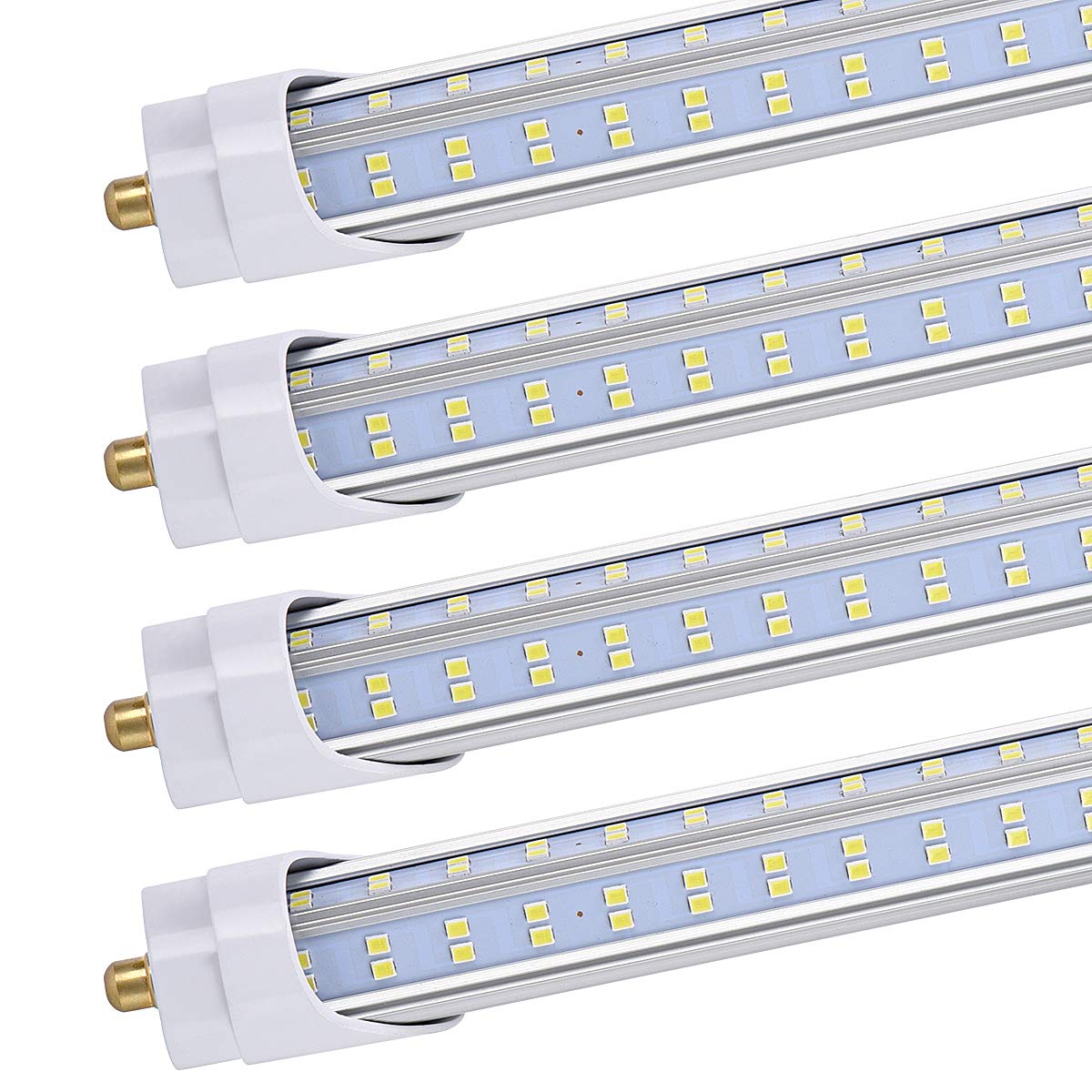 Bsk.Bestka 10Pcs,8 Ft Led Bulbs, 120W 19000Lm 5000K Daylight, Super Bright, T8
