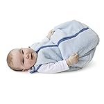 baby deedee Sleep nest Teddy Baby Sleeping Bag Sack for Boys and Girls Infants and Newborns, Soft Blue, Small (0-6 Month)