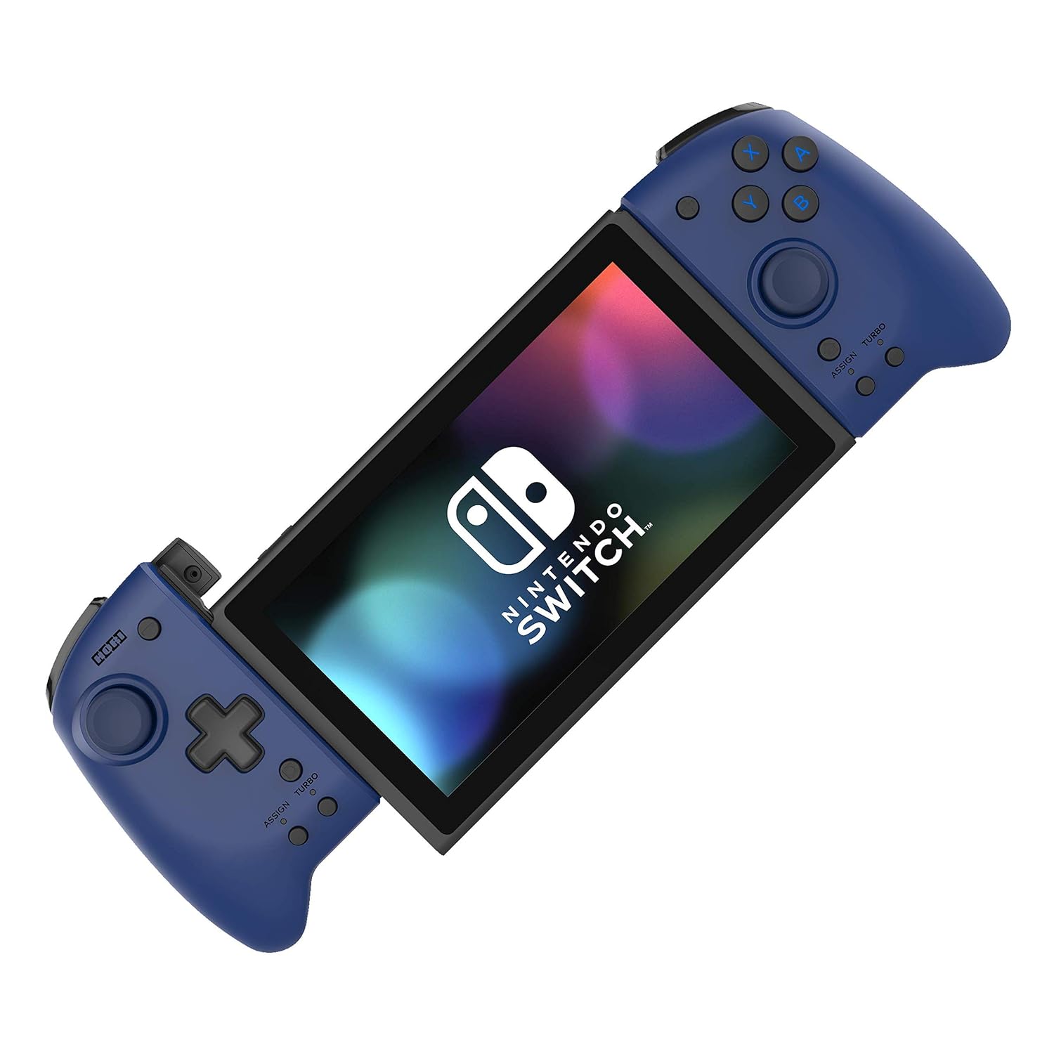 Hori Nintendo Switch Split Pad Pro (Black) Ergonomic Controller for Handheld Mode - Officially Licensed By Nintendo - Nintendo Switch (Renewed)
