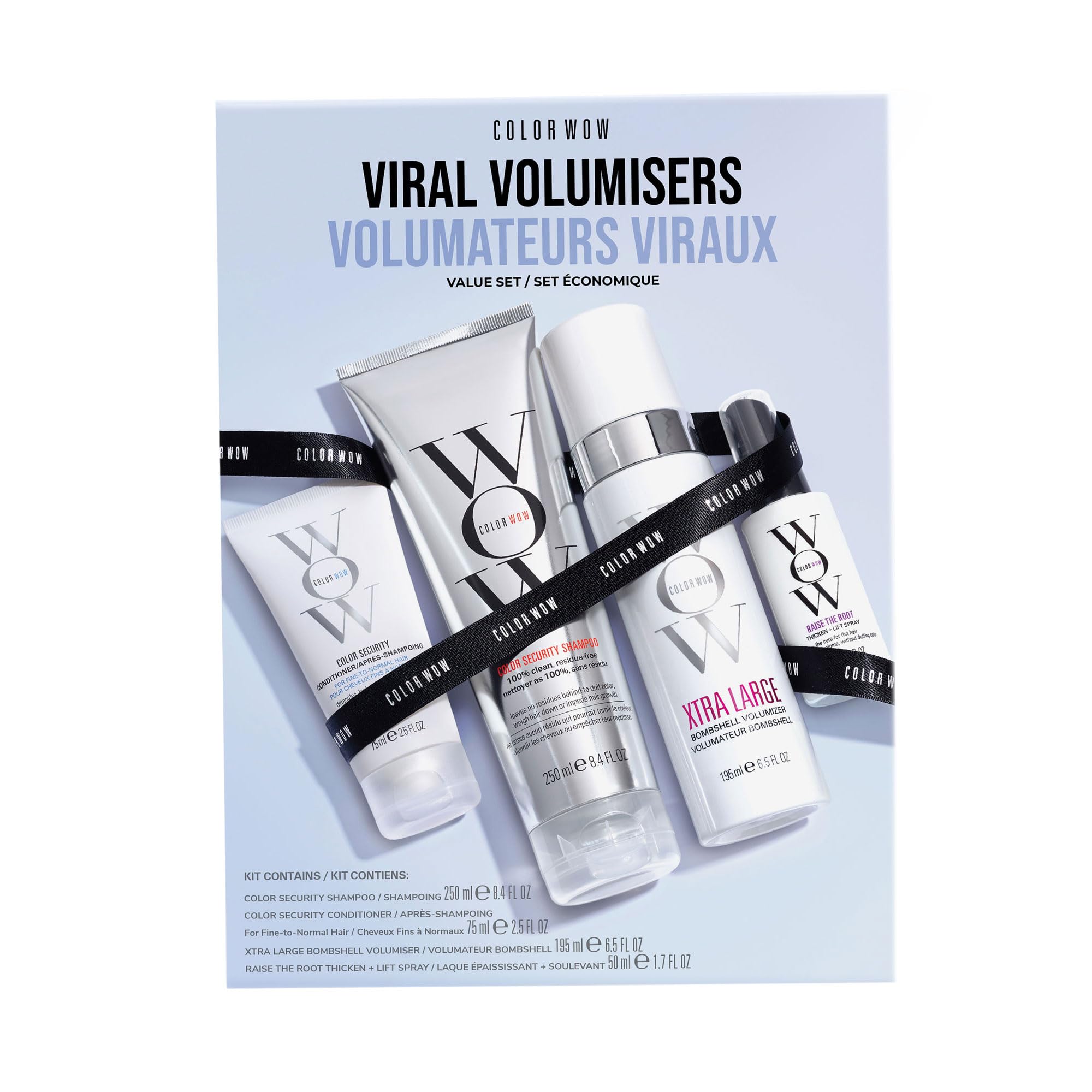 Color Wow Viral Volumisers Kit, Volumising Products for Fine, Flat Hair