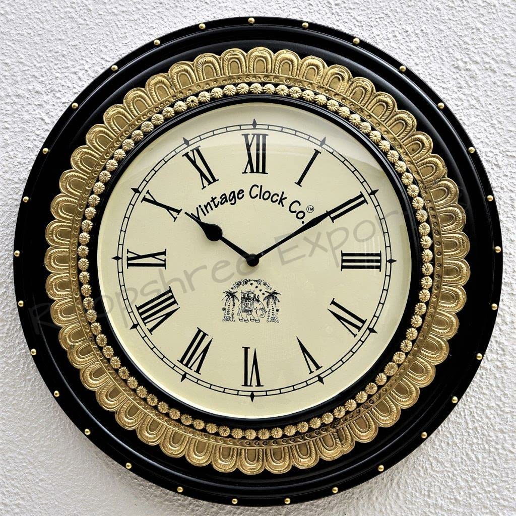 See full amazon price history chart for Vintage Clock Pine Wood Mdf Wall Clock (Black, Clock Size : 18 X18 Inch, Dial Size : 12 Inch) - Analog Vintage Clock Pine Wood Mdf Wall Clock (Black, Clock Size : 18 X18 Inch, Dial Size : 12 Inch) - Analog (B07MV81NKT) Amazon Price History, Amazon Price Tracker