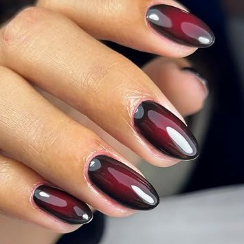 Ombre Press On Nails     SWEKKE    &                  24