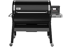 Weber SmokeFire EX6 2nd Generation Black Wood Fired Pellet Grill