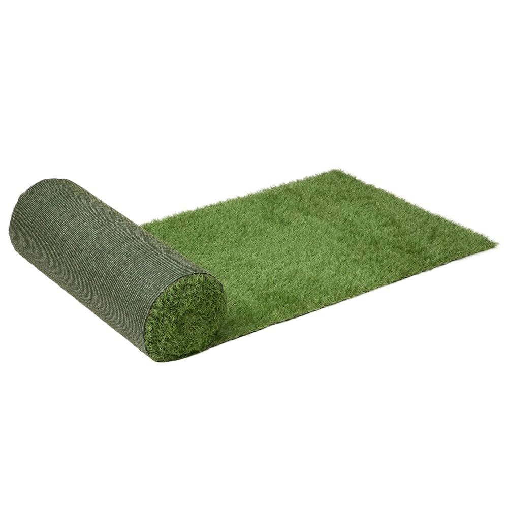 モダンデコ　人工芝　端材　端切れ　ラッシュグリーン　35mm丈 Amazon | モダンデコ 人工芝 高密度タイプ ロール 極細 芝丈35mm