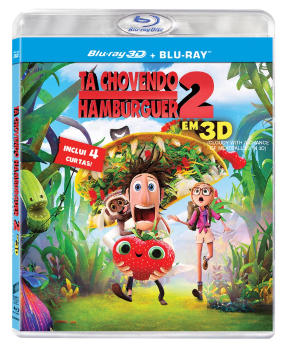 Sony Pictures Tá Chovendo Hambúrguer 2 – Blu-Ray 3D + Blu-Ray
