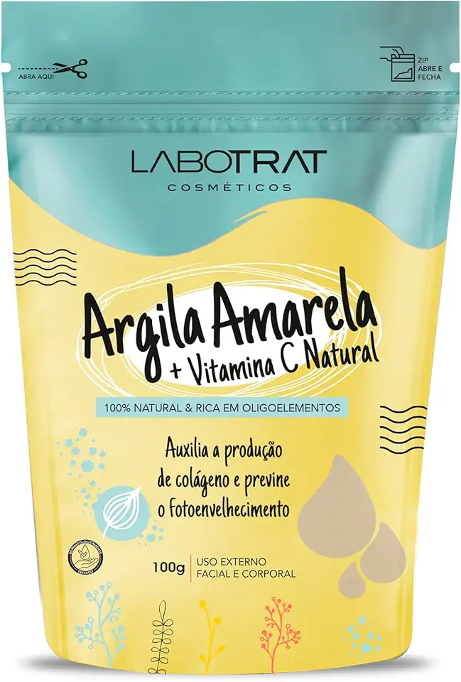 Labotrat – Máscara de Argila Amarela com Vitamina C 100g