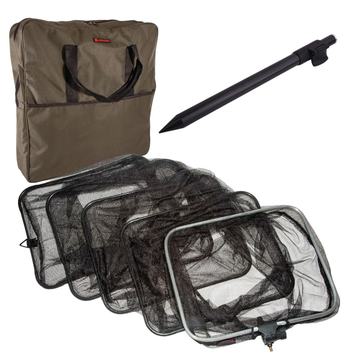 Ultimate Rectangular Keep Net Set 4m - Coarse Fishing Combo