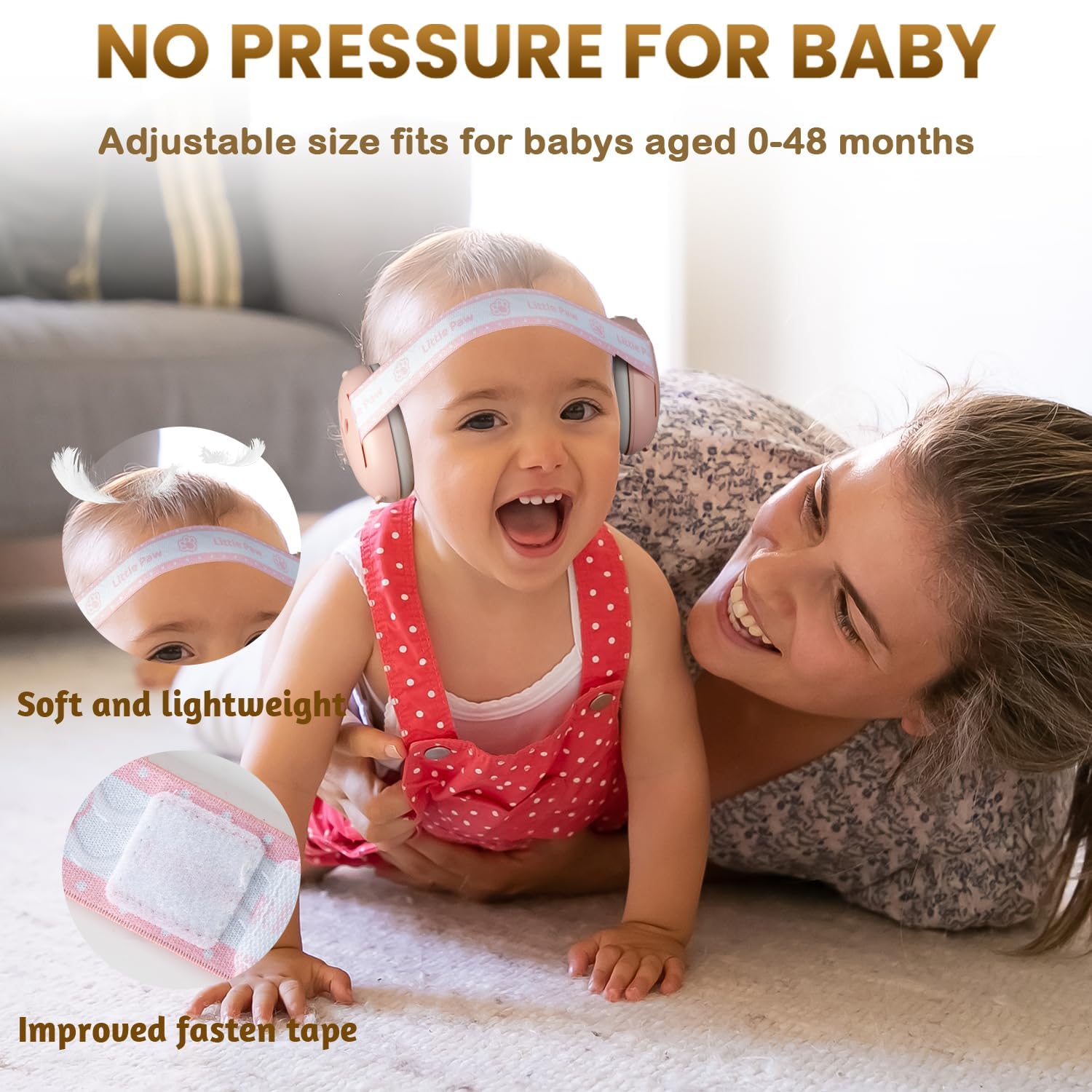 Dekukar 2-in-1 Baby Ear Defender for Babies Toddlers up to 36 Months, CE & UKCA Certified - Image 4