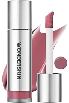 Wonderskin Cream Blush Stain - Wonder Blading All-Day Blush Stain, 12HR Transfer-Proof Warm Peach Pink Liquid Blush Tint for Cheeks, Buildable Natural Glowy Finish, Water-Resistant, Vegan Barely