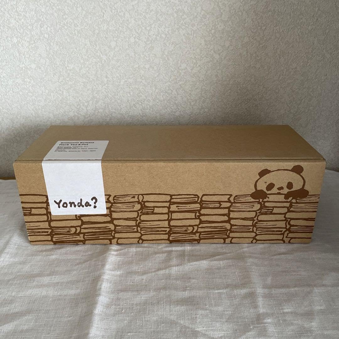 Amazon.co.jp: yonda? パンダ マグカップ 100％ORANGE 新潮文庫