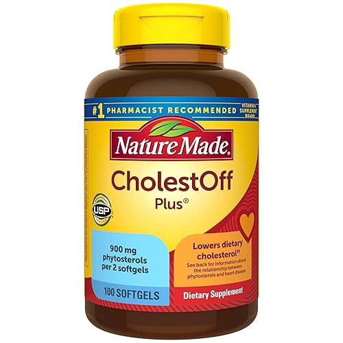 Nature Made CholestOff Plus, Dietary Supplement for Heart Health Support,