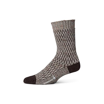 Smartwool Everyday Digi Tick Crew Socks Knee High Socks Shoes Taupe/Natural Marl