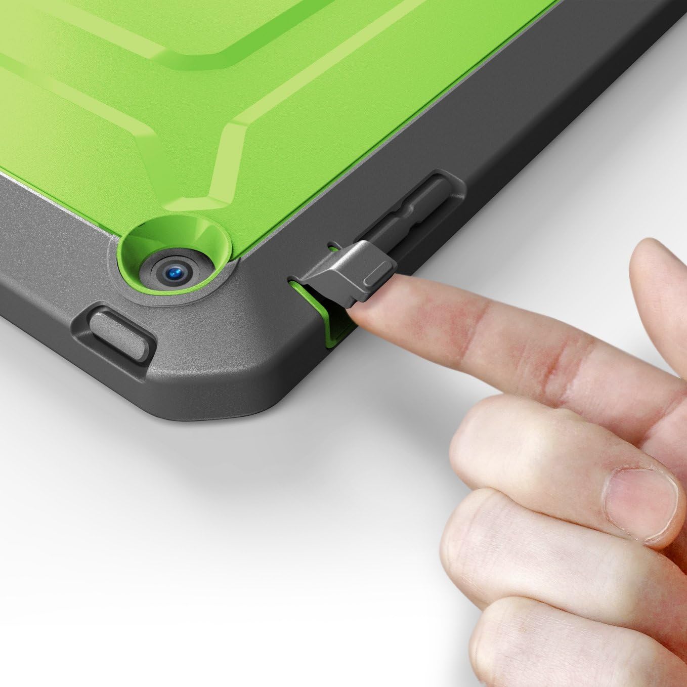 SUPCASE for iPad Air 1st Generation Case with Screen Protector, [Military-Grade Protection] [Anti-Scratch] Heavy Duty Full-Body Rugged Protective Tablet Case Cover for Apple iPad Air 1 9.7 Inch, Green