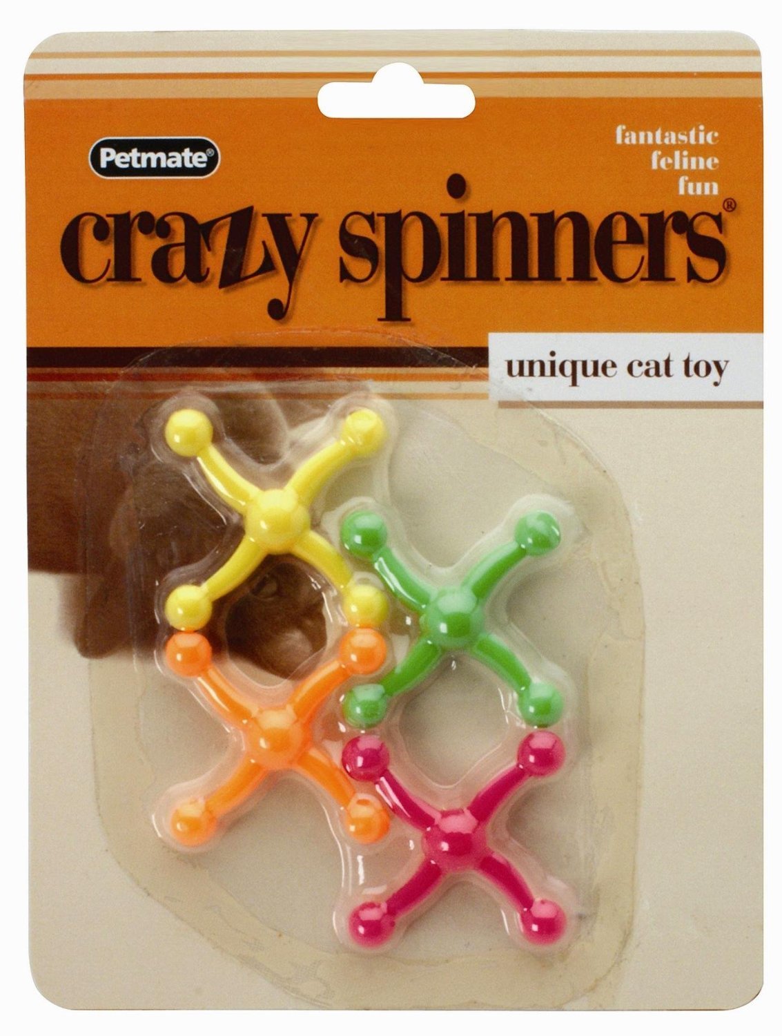 Buy ASPEN PET PRODUCTS 26318 4Piece Crazy Spinners Unique Cat Toys