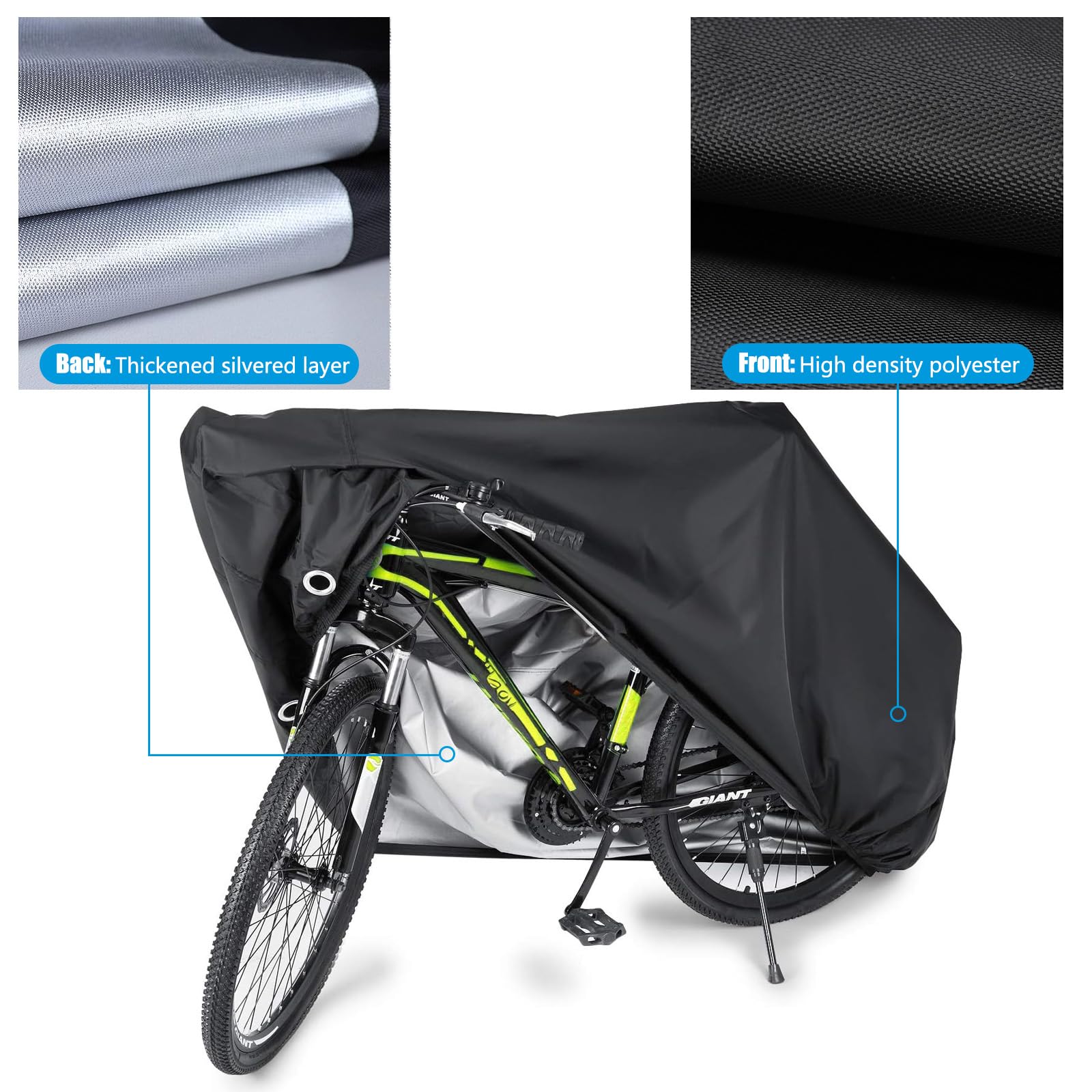 HOUSSE DE VÉLO pour Camping-Car Couverture pour 2 Vélos Revêtement EUR 36,92 - FR