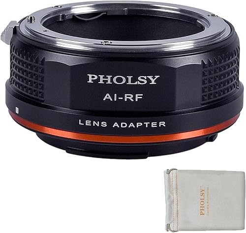 Miniatura 10 de PHOLSY Adaptador de montaje de lente para lente Leica M LM, Zeiss ZM, Voigtlander VM, compatible con Leica M a Canon EOS RF cámara EOS R8, R50, R6