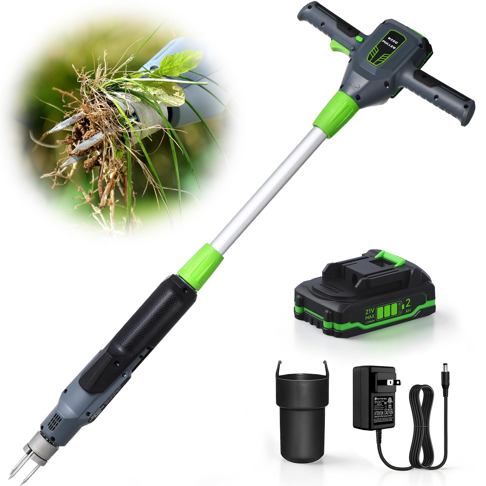 Photo 1 of Diainsky  Puller Tool, 21V Powerful Garden Tools Electric Weeding Tool