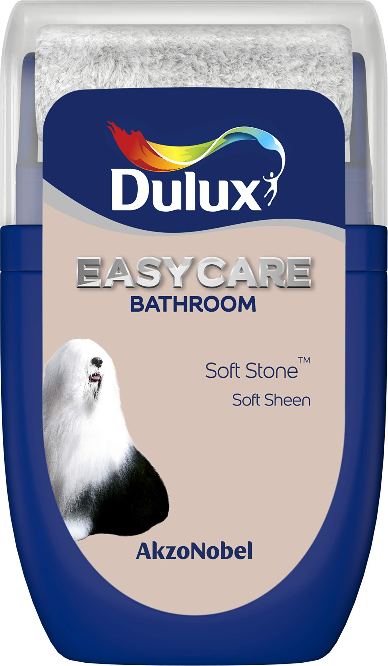 Dulux 5268303 Easycare Bathroom Tester Paint, Soft Stone, 30 Millilitres